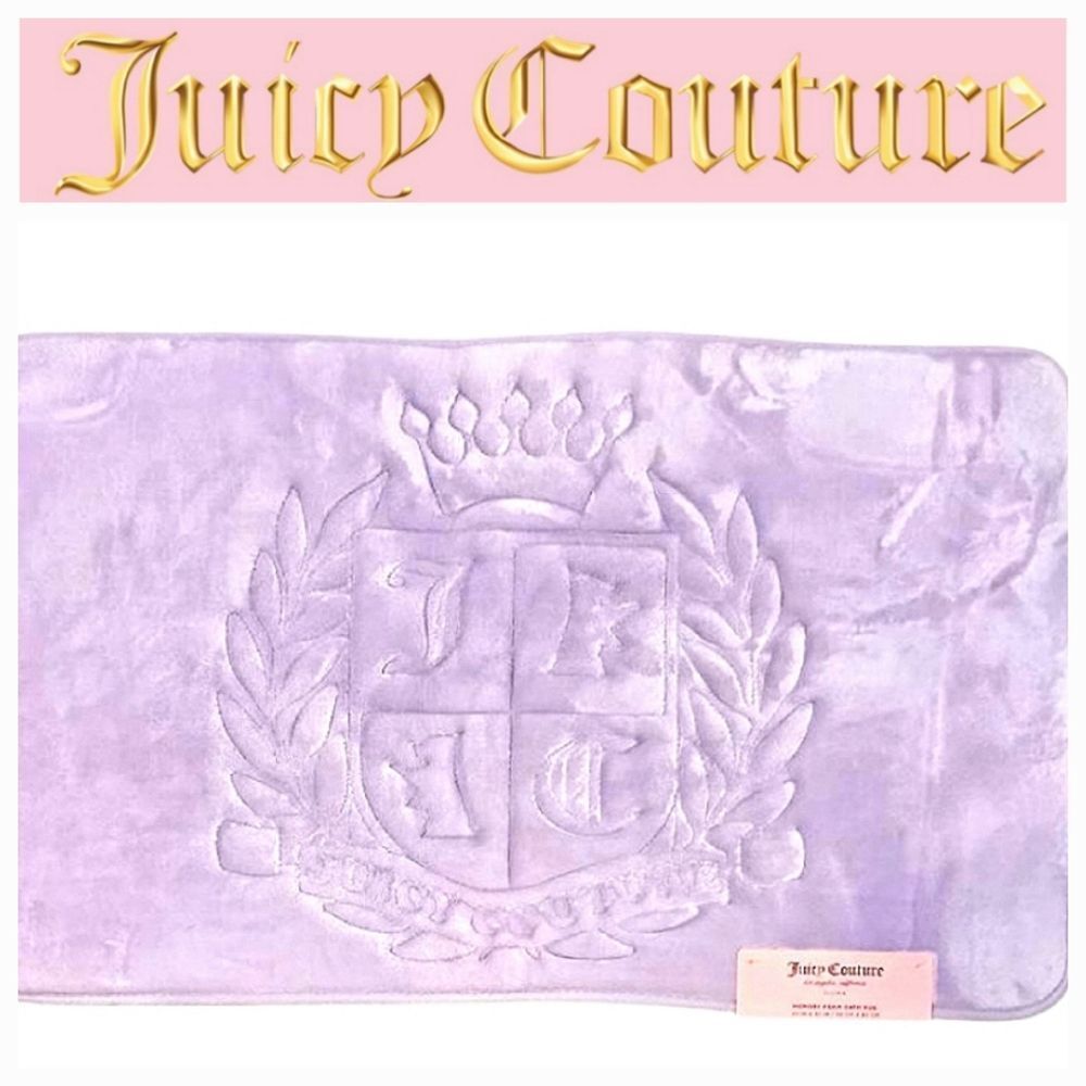 Juicy Couture Home Heritage Scottie Dog Memory Foam Bath Rug